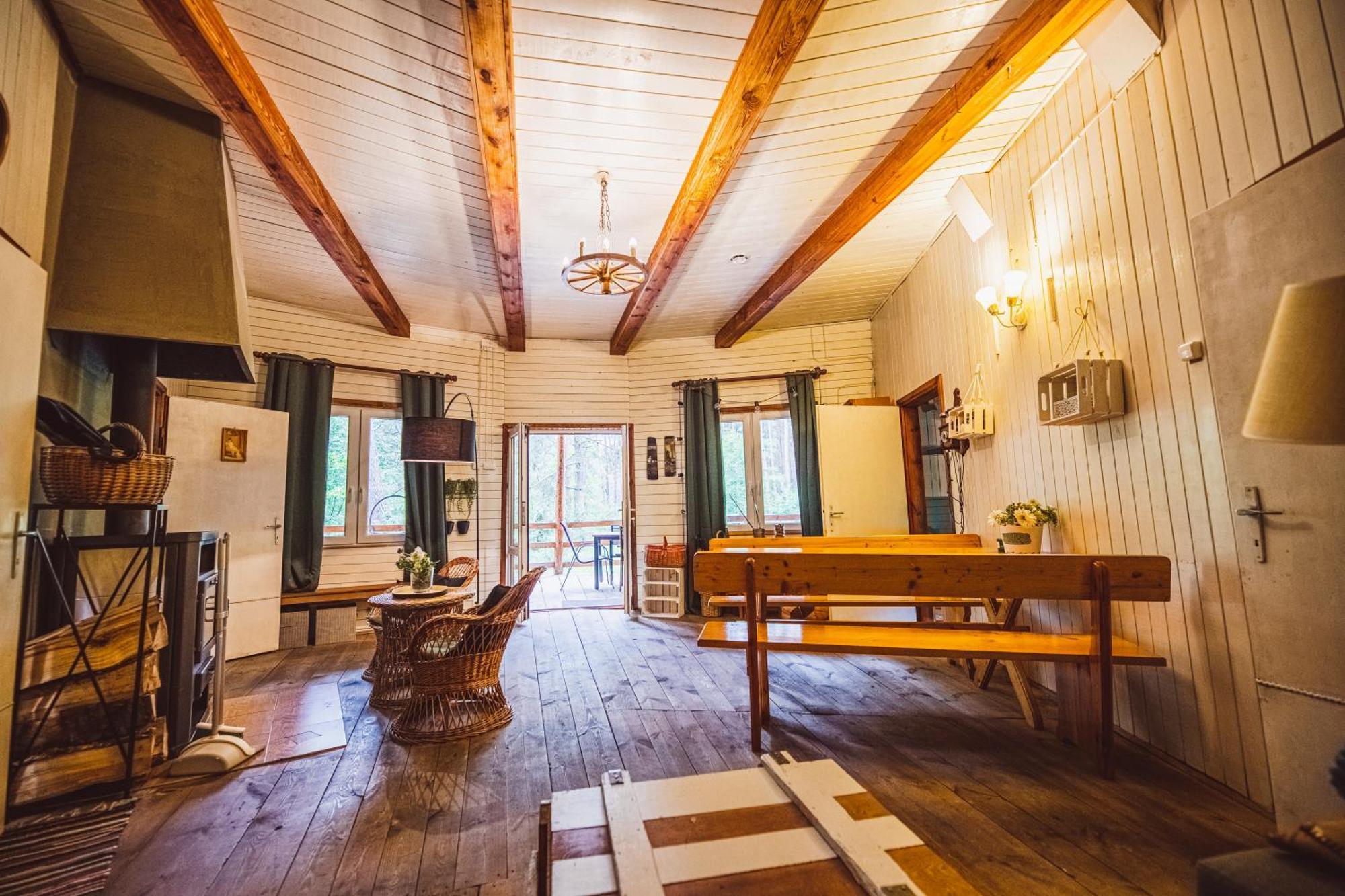 Cozy Nature Retreat With Patio Fireplace Garden Maciejowice Zewnętrze zdjęcie