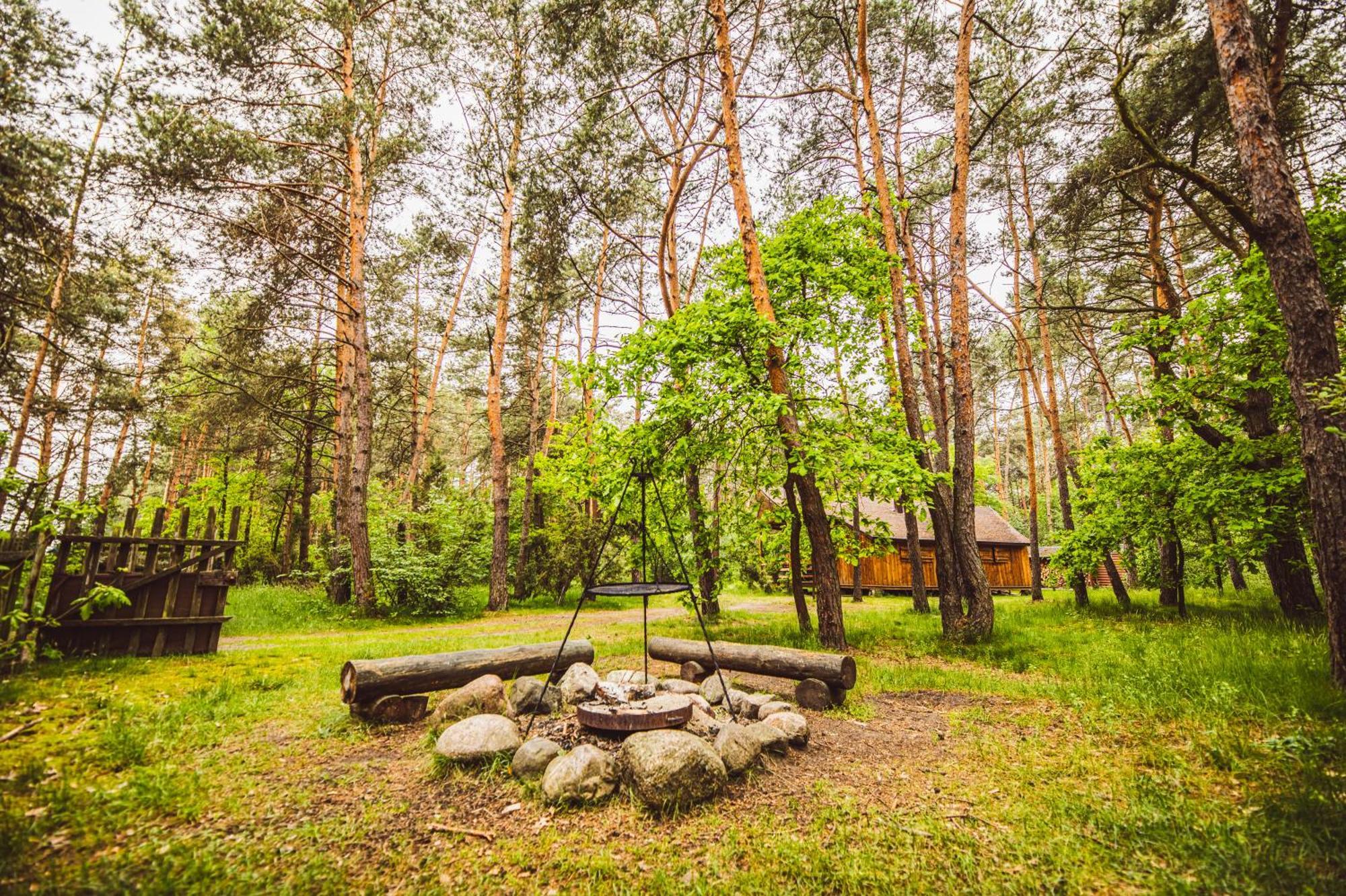 Cozy Nature Retreat With Patio Fireplace Garden Maciejowice Zewnętrze zdjęcie